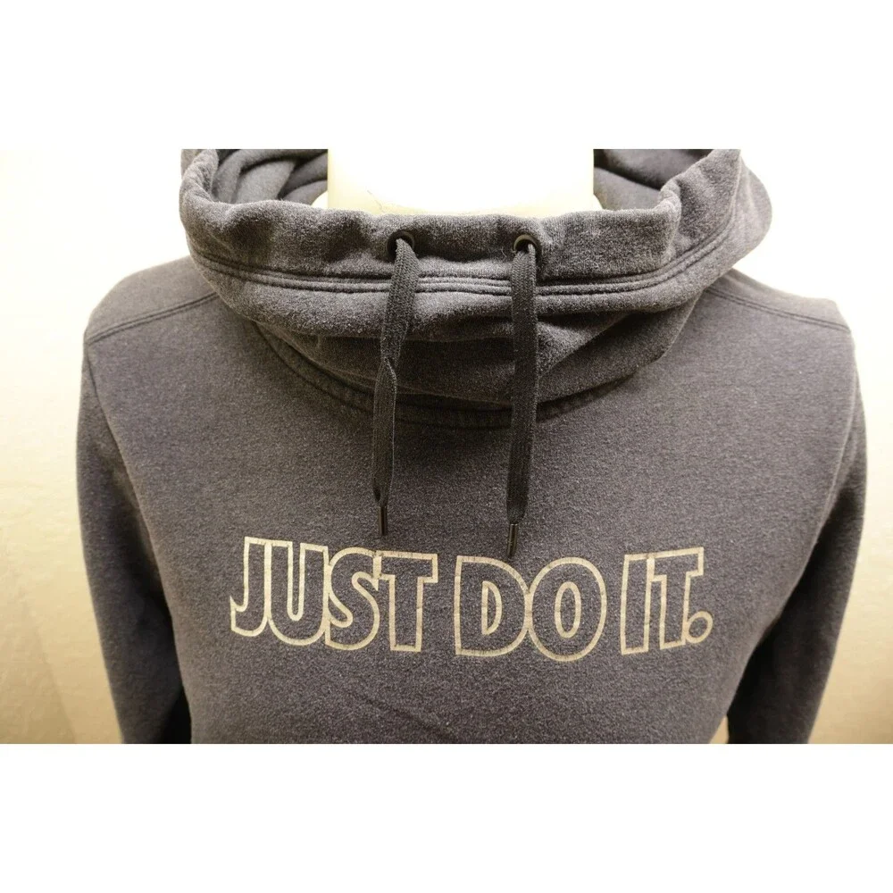 Nike Vintage Just Do It Graphic Hoodie Sweatshirt Athletic Casual Sportswear XL